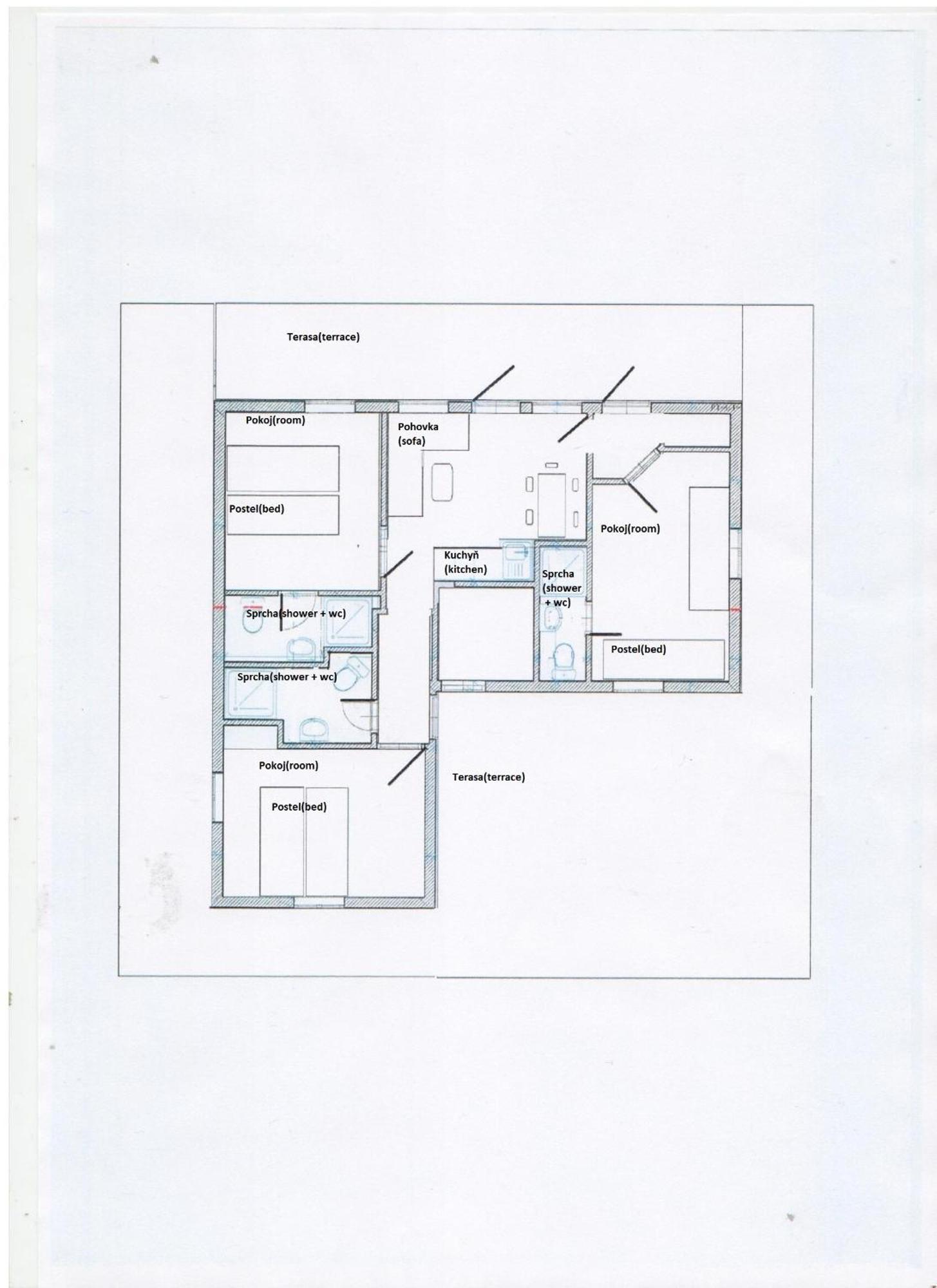 Family Bungalows & Camp Vrchlabí Szoba fotó